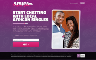 Africa Singles Chat Africa Singles Chat Homepage Image